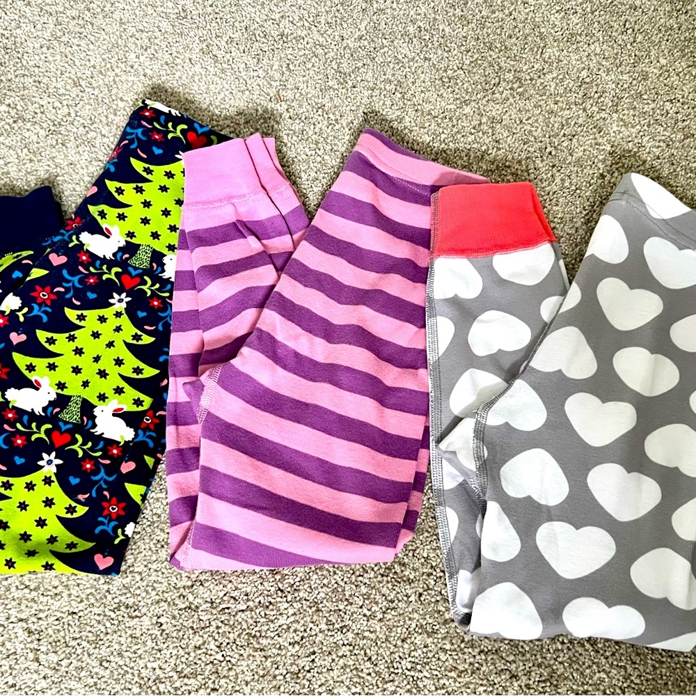 Hanna Andersson Pajama Pants - Lot of 3, size 5/110